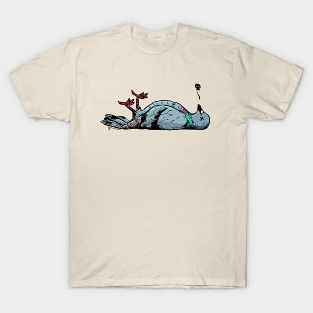 Dead Pigeon T-Shirt by ramseyprojekt